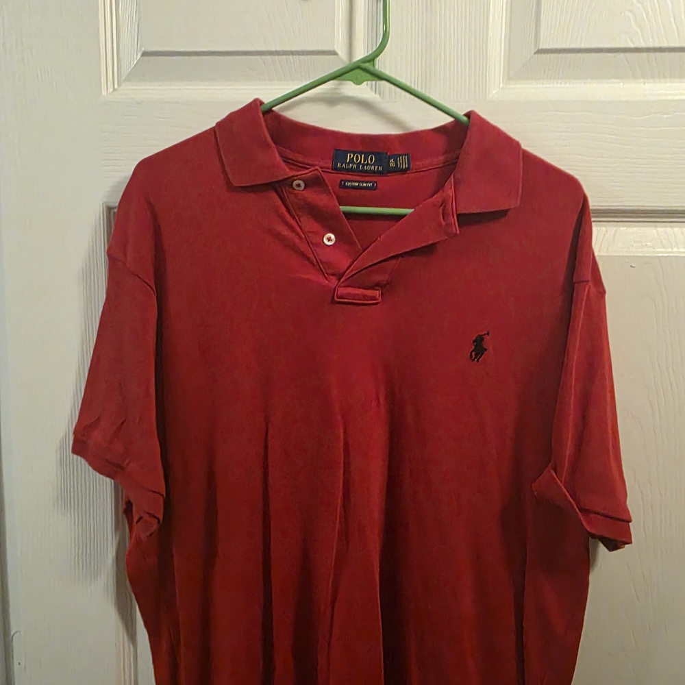 Polo by Ralph Lauren Vibrant Red Polo Shirt